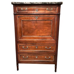 Used Louis XVI Mahogany Secrétaire à Abattant Circa 1820, France