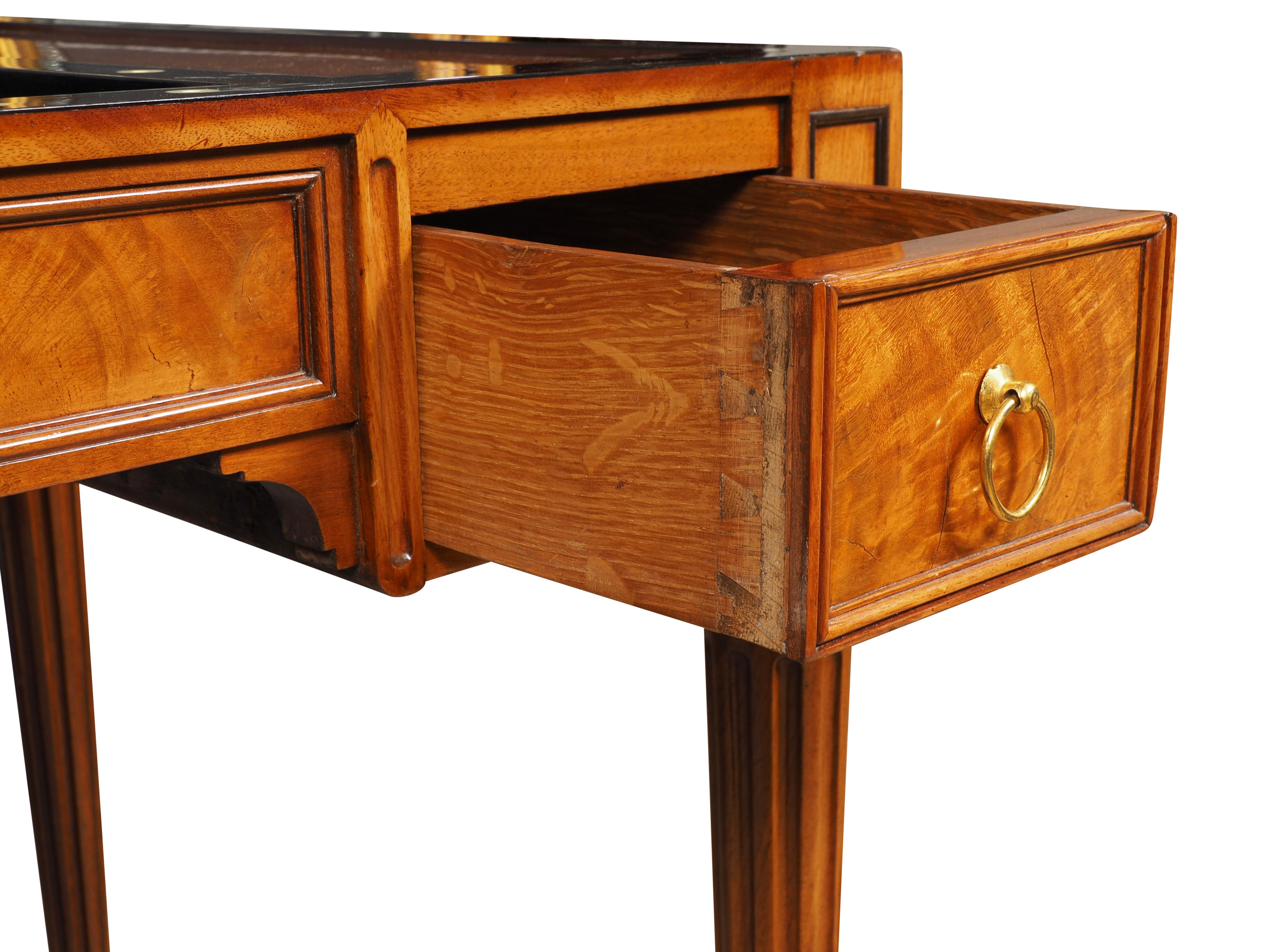Louis XVI Mahogany Tric Trac Table By C.C Saunier For Sale 9