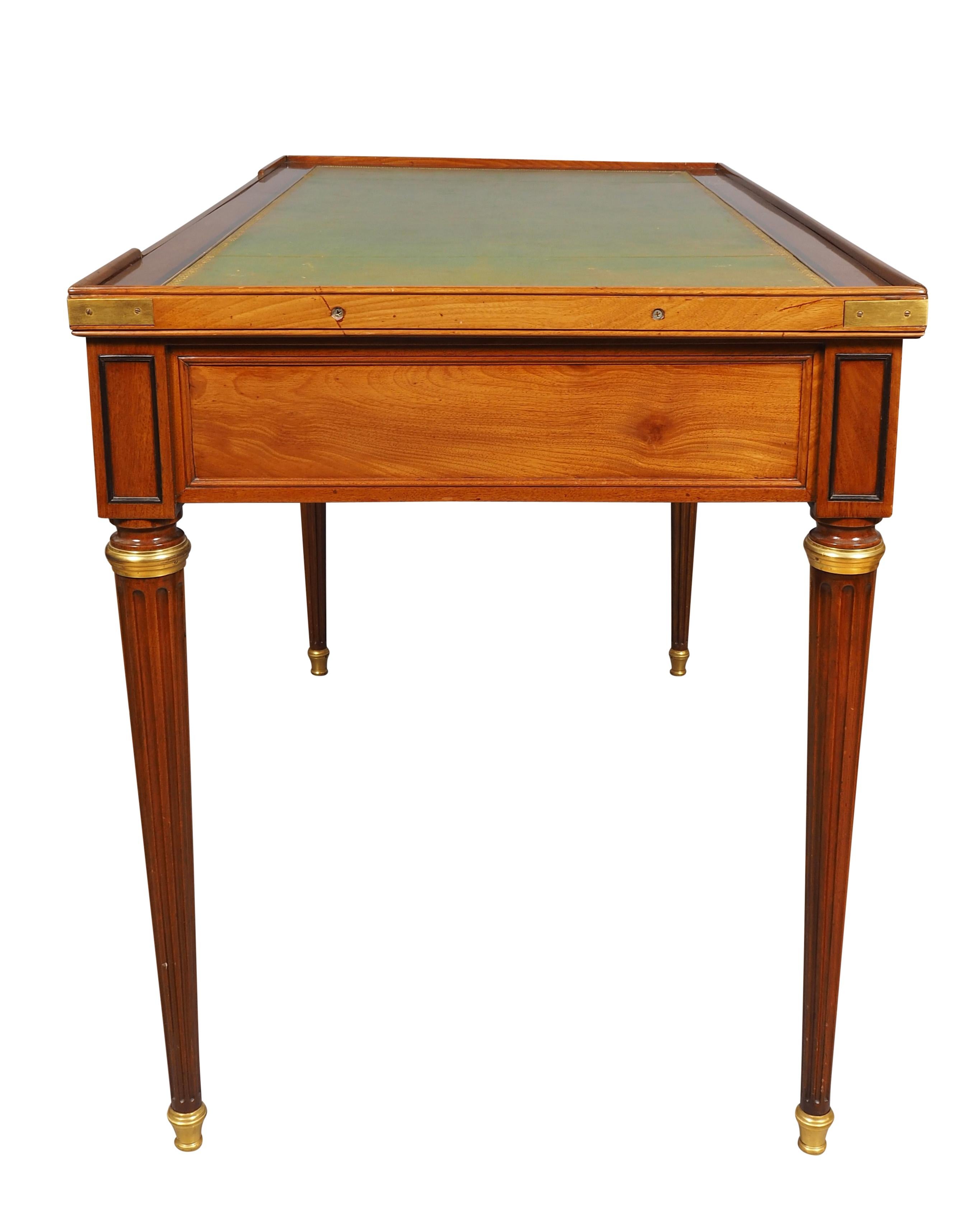 French Louis XVI Mahogany Tric Trac Table By C.C Saunier For Sale