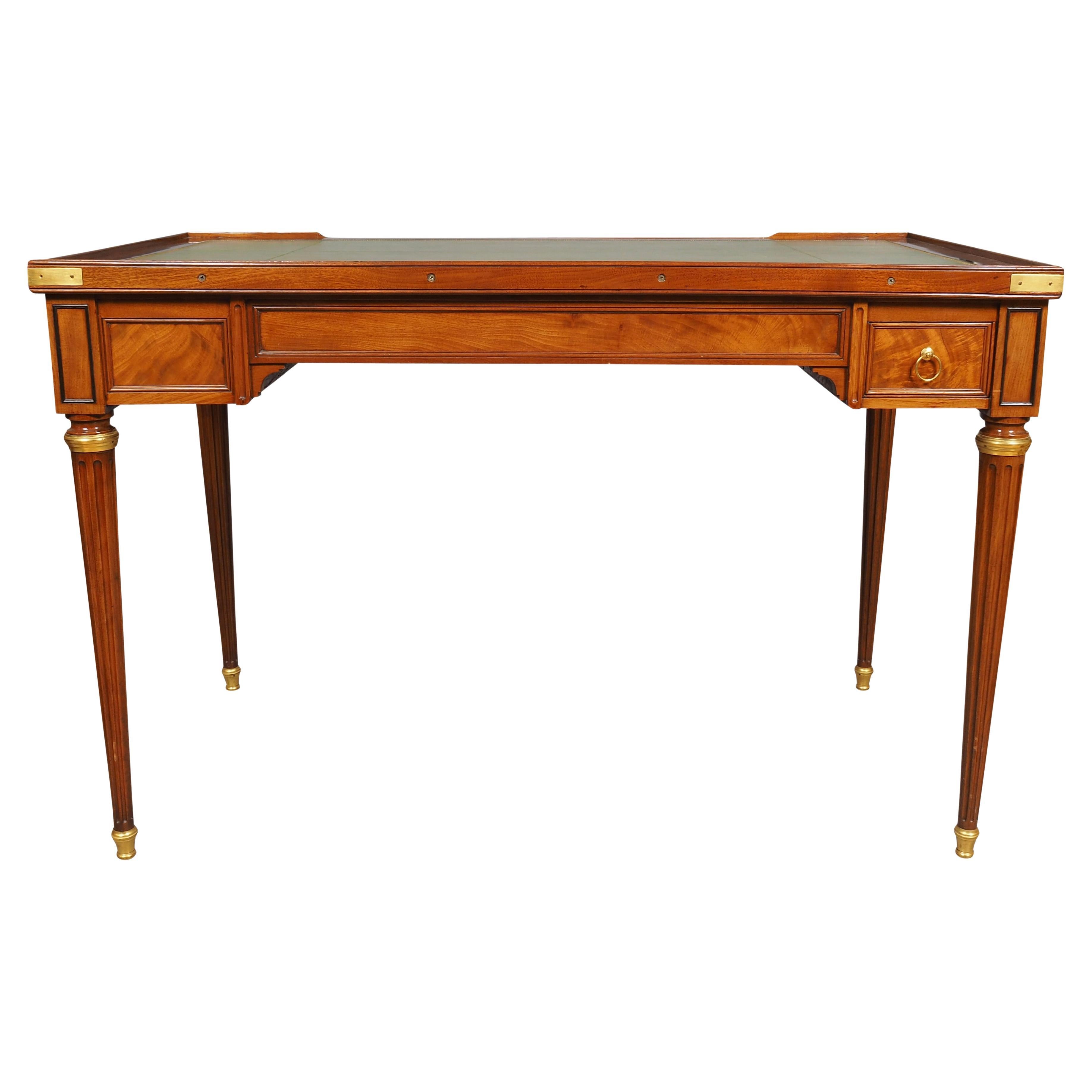 Mesa Tric Trac Luis XVI De Caoba Por C.C Saunier
