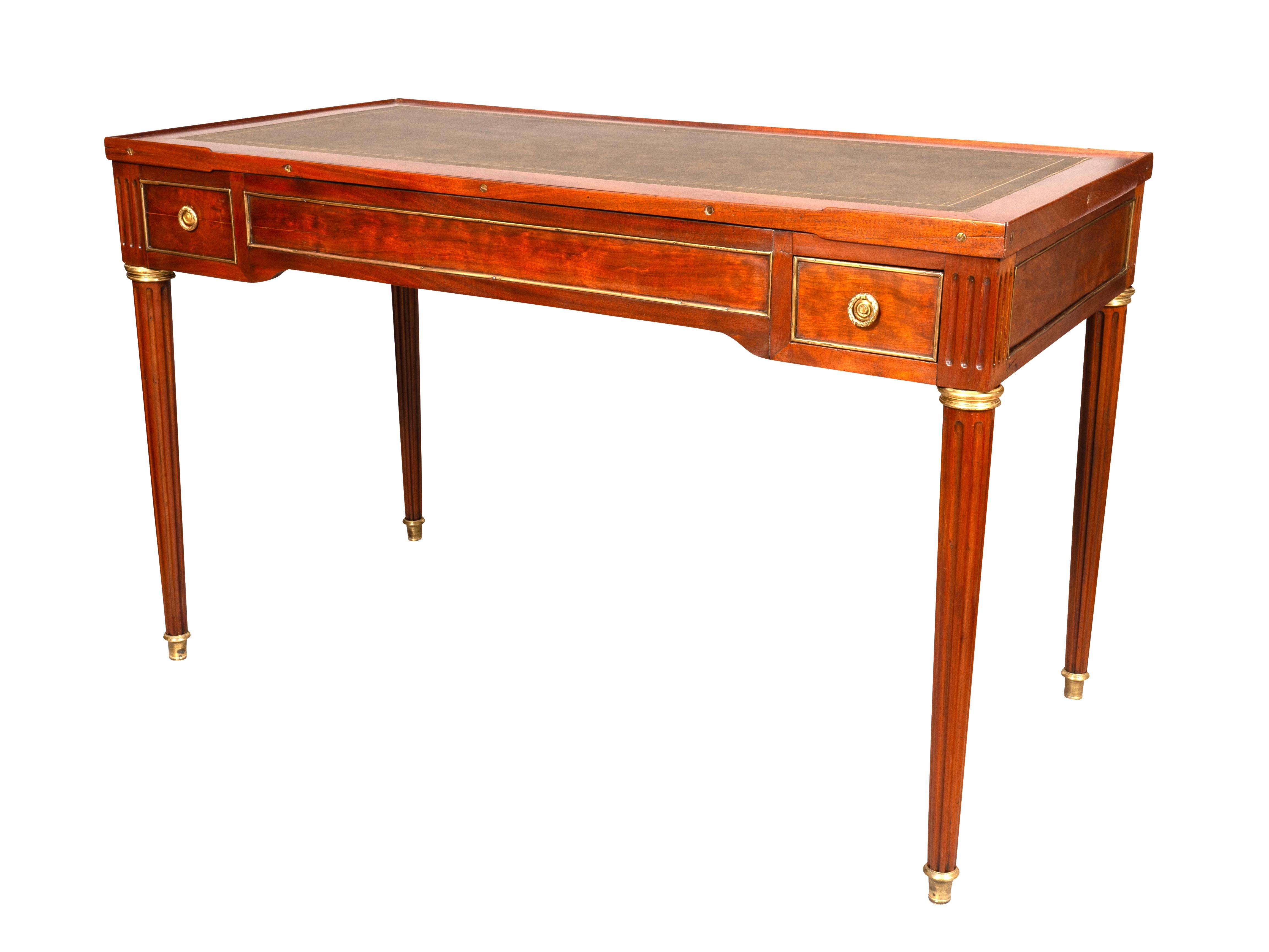 Louis XVI Mahogany Tric Trac Table For Sale 1