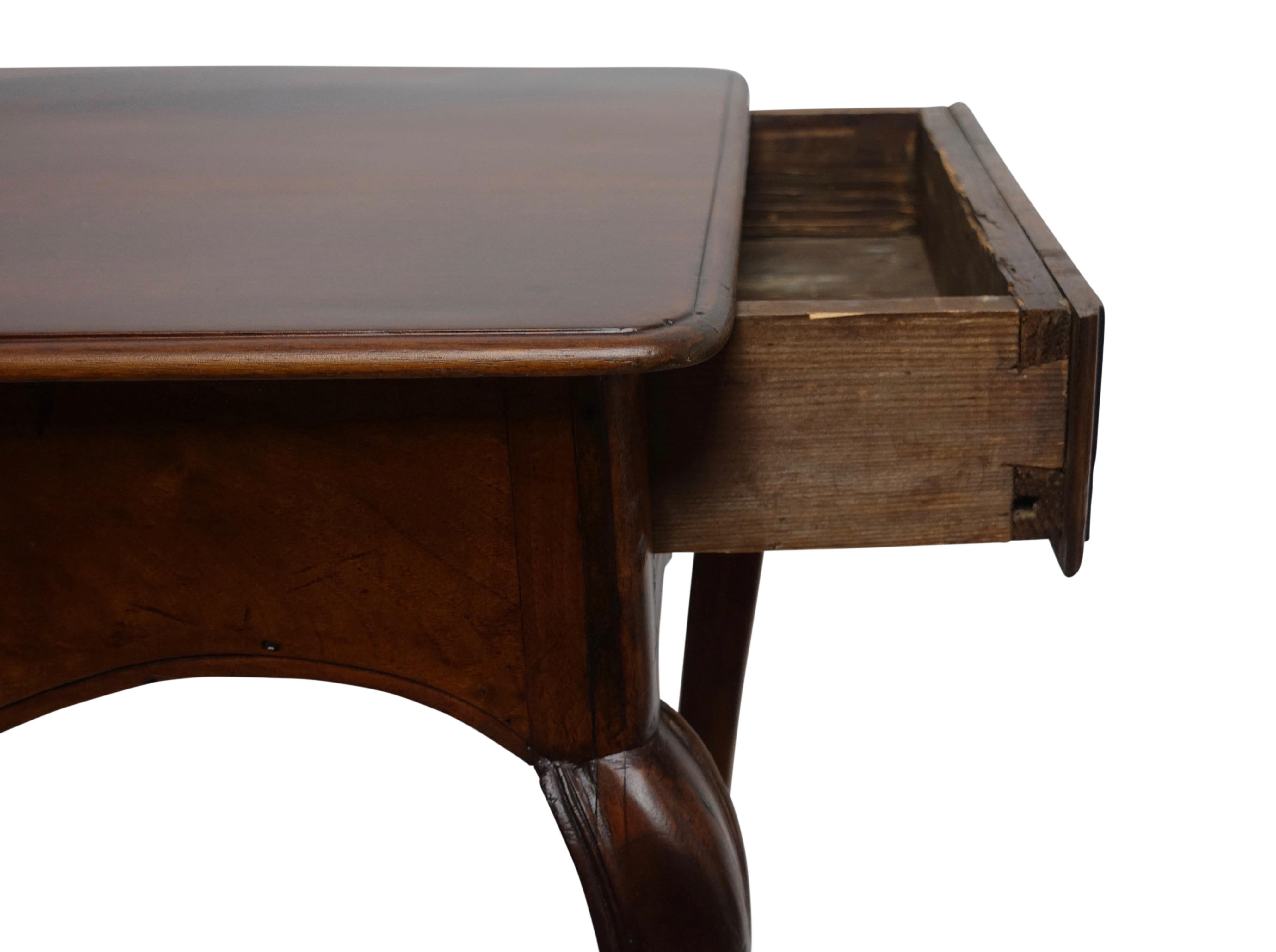 Louis XVI Mahogany Work Table with Single Drawer, French, circa 1790 3