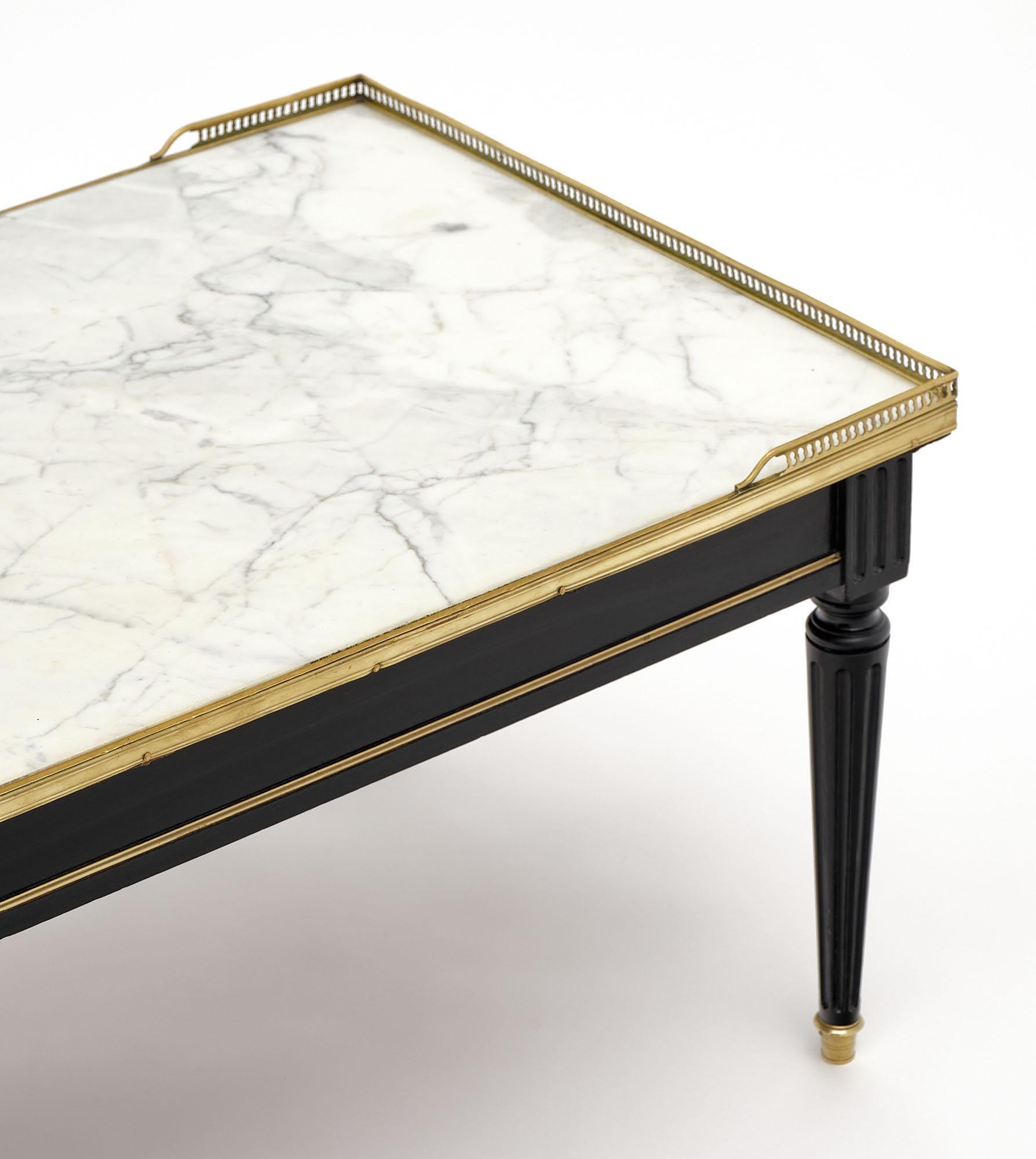 French Louis XVI Maison Jansen Coffee Table