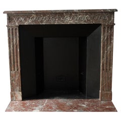 Louis XVI Mantel Waldorf Astoria Hotel Marble French Regency