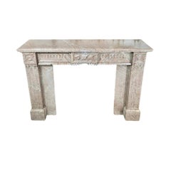 French Brignoles Marble Mantel