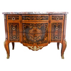 Louis XVI Marble Top Commode