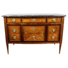 Commode Louis XVI en marbre