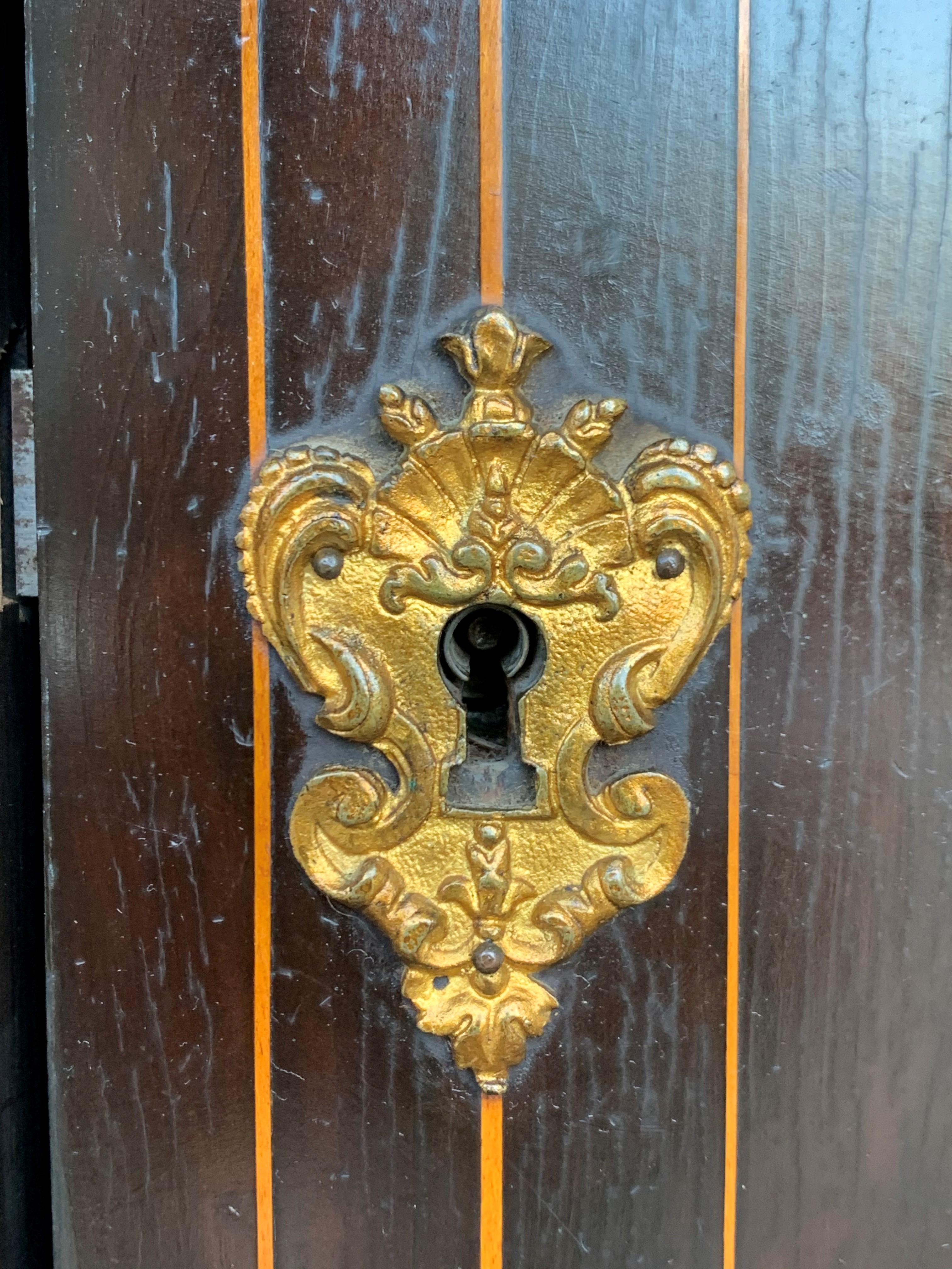 Louis XVI Marquetry and Inlays Cabinet in the Manner of Daniel Deloose 6