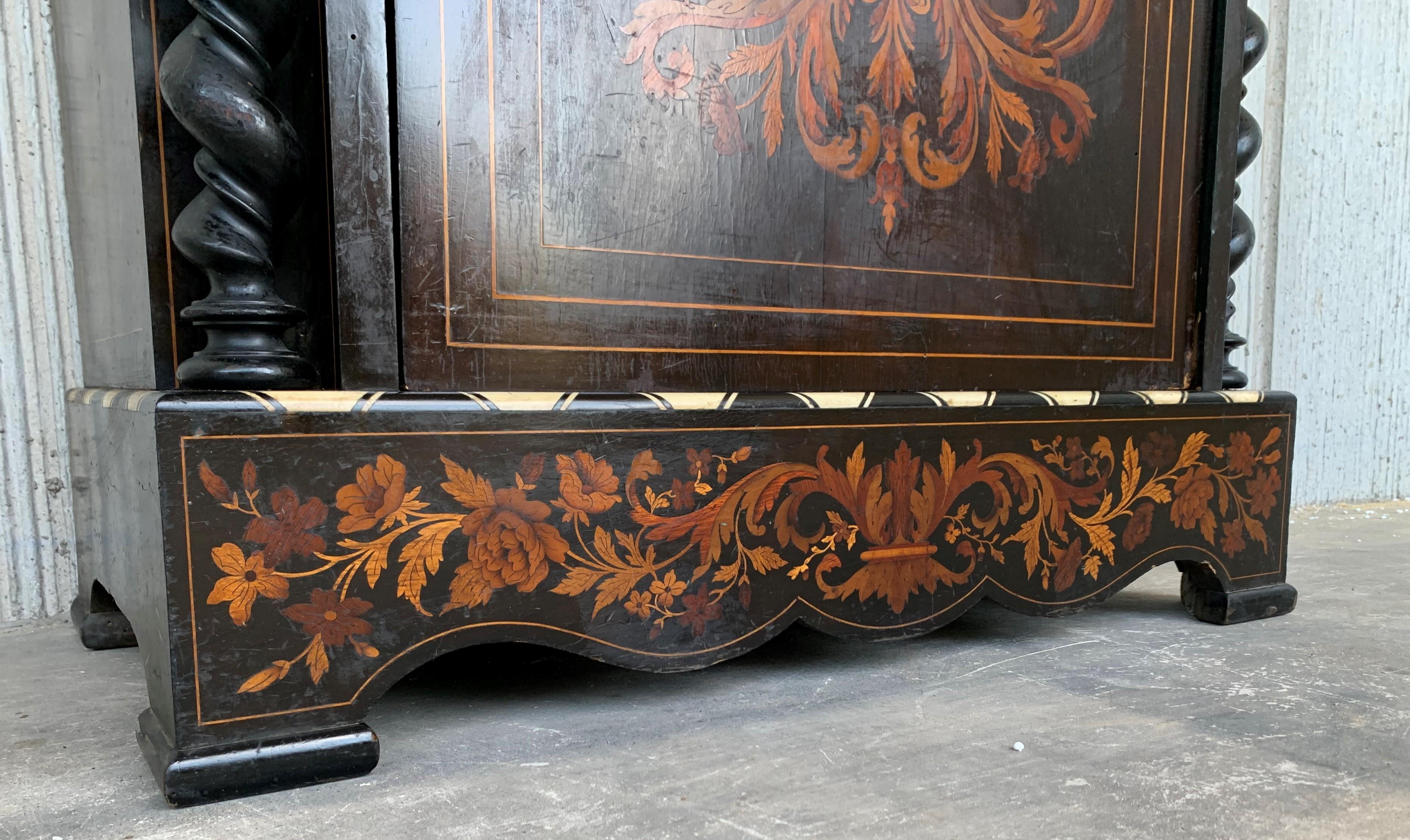 Louis XVI Marquetry and Inlays Cabinet in the Manner of Daniel Deloose 7