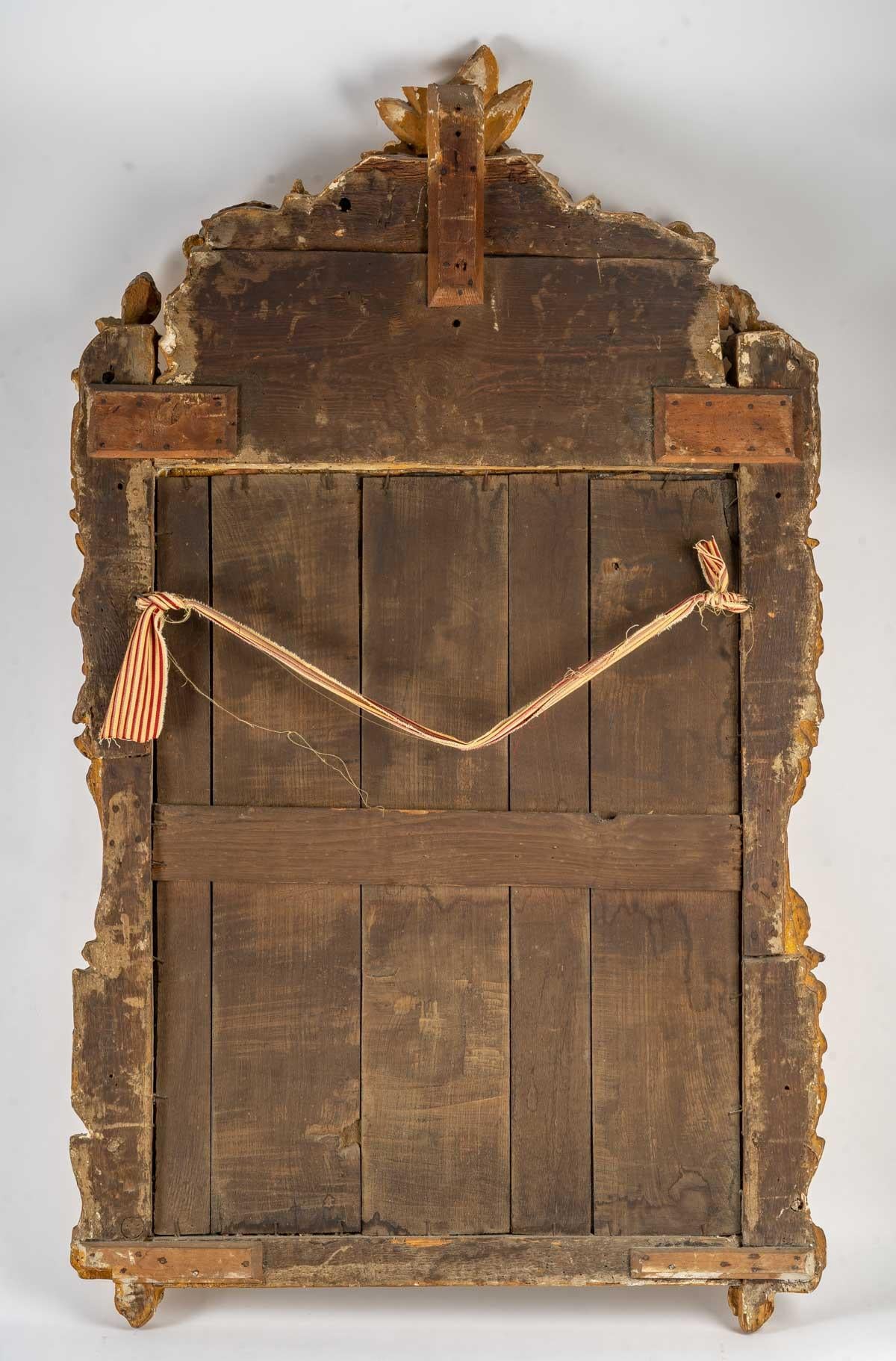 Louis XVI Mirror, 18th Century In Good Condition In Saint-Ouen, FR