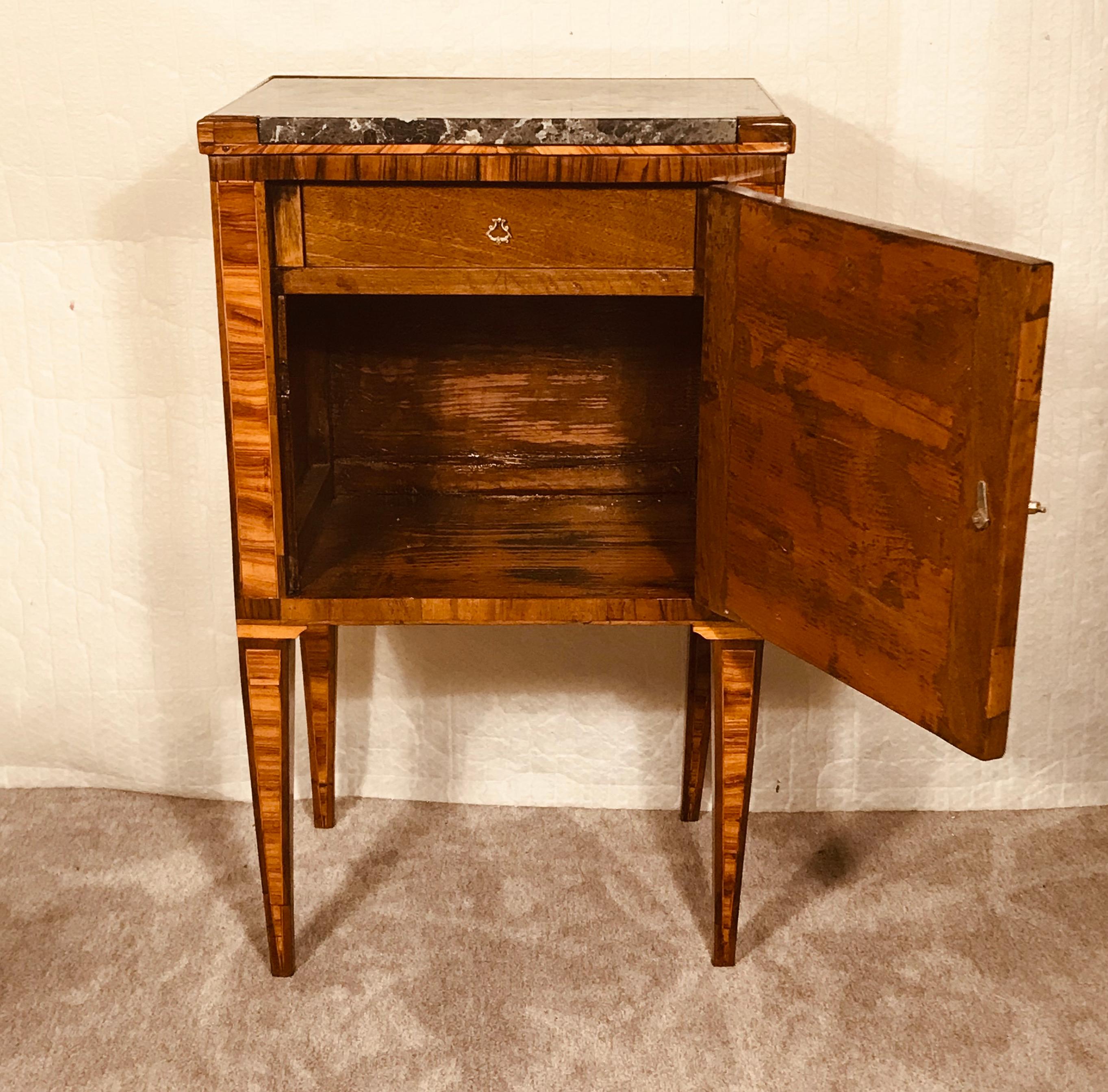 Late 18th Century Louis XVI Nightstand 1780 For Sale