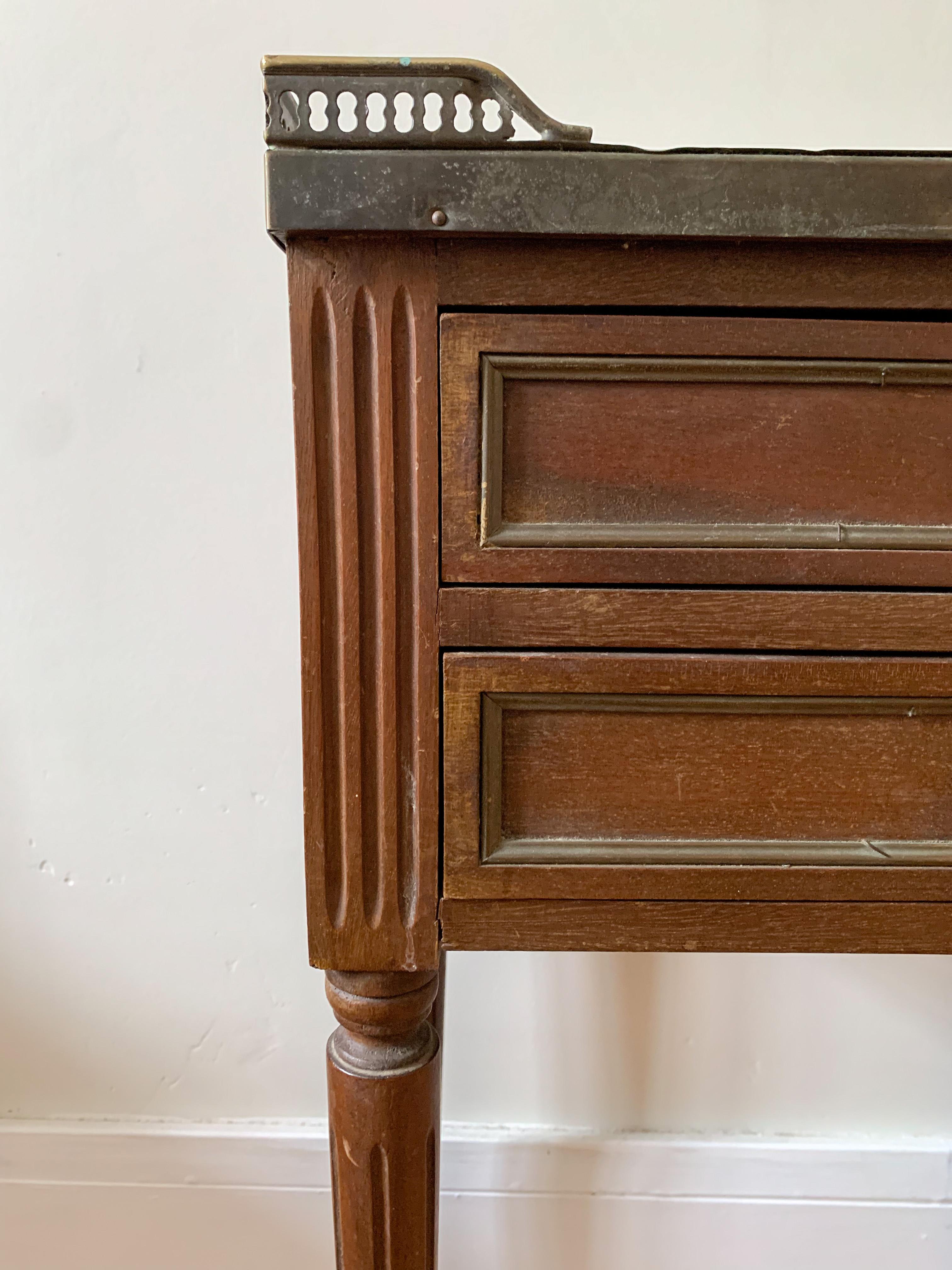 Louis XVI Nightstands, 20th Century at 1stDibs