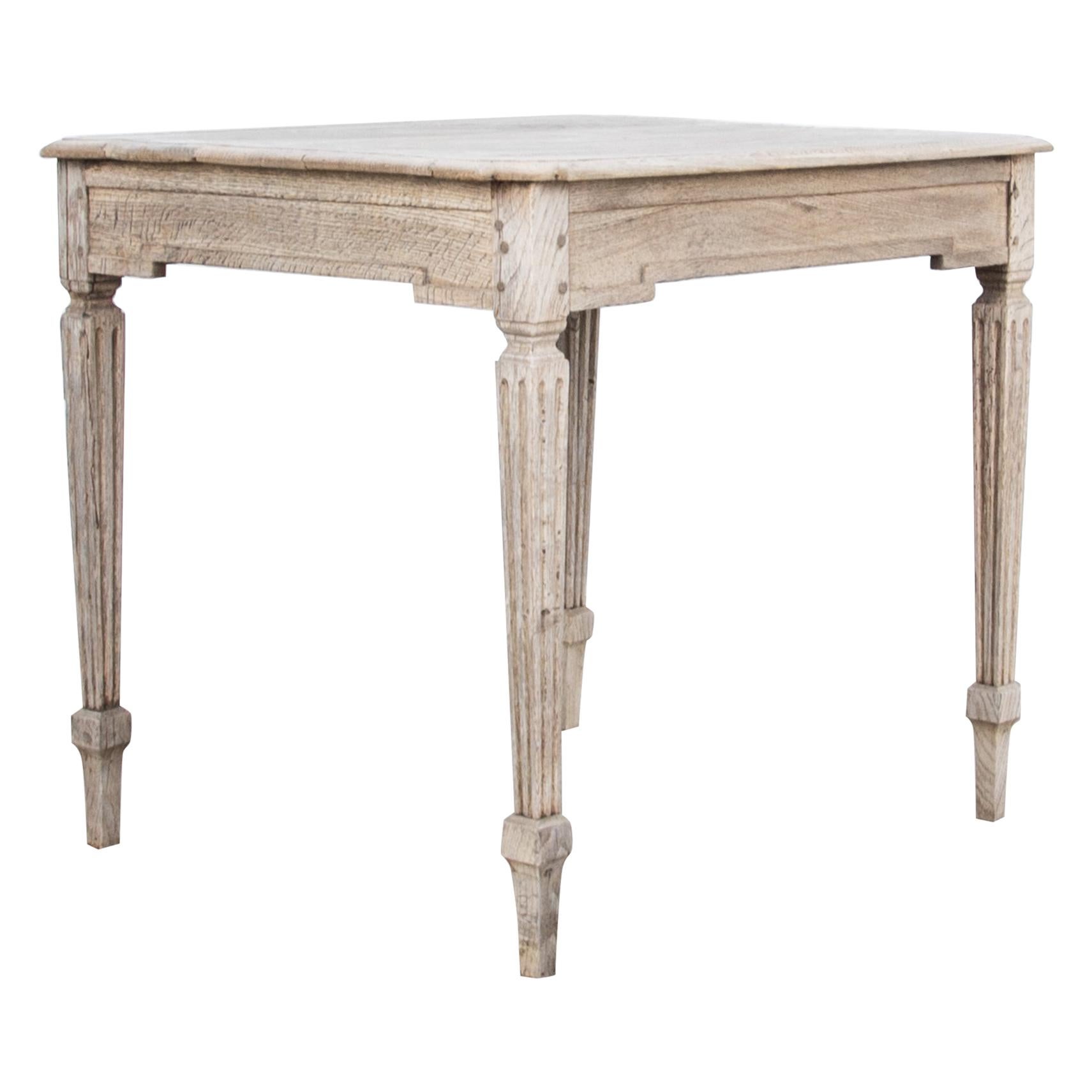 Louis XVI Oak Side Table