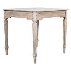 Louis XVI Oak Side Table