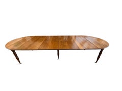 Louis XVI or Directoire Style French Provincial Extending Dining Table