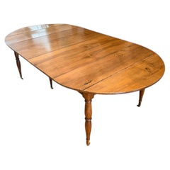 Louis XVI or Directoire Style French Provincial Extending Dining Table