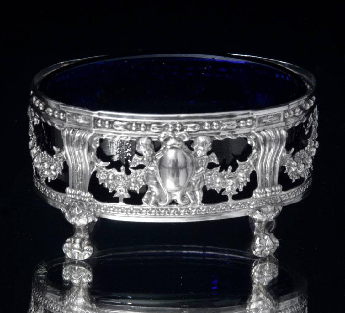 Louis XVI - Original Français du 18ème siècle en Argent Sterling Salières et Moutardes en vente 4