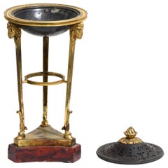 Louis XVI Ormolu and Patinated Bronze Potpourri