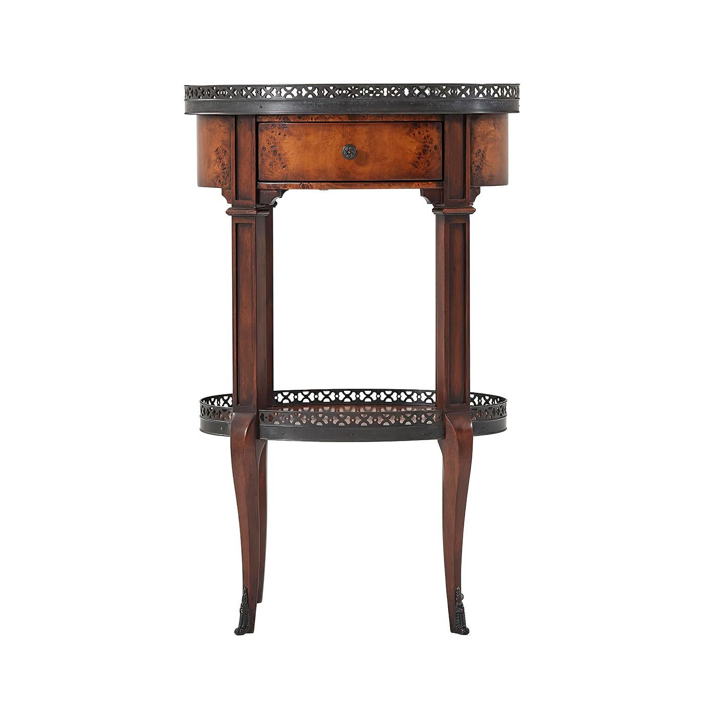 oval accent table