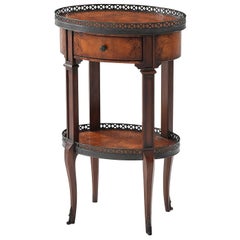 Louis XVI Oval Side Table