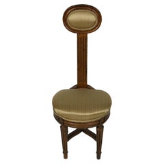 Louis XVI Painted Music Chair