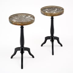 Louis XVI Pair of French Side Tables
