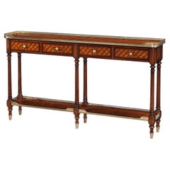 Louis XVI Parquetry Console Table
