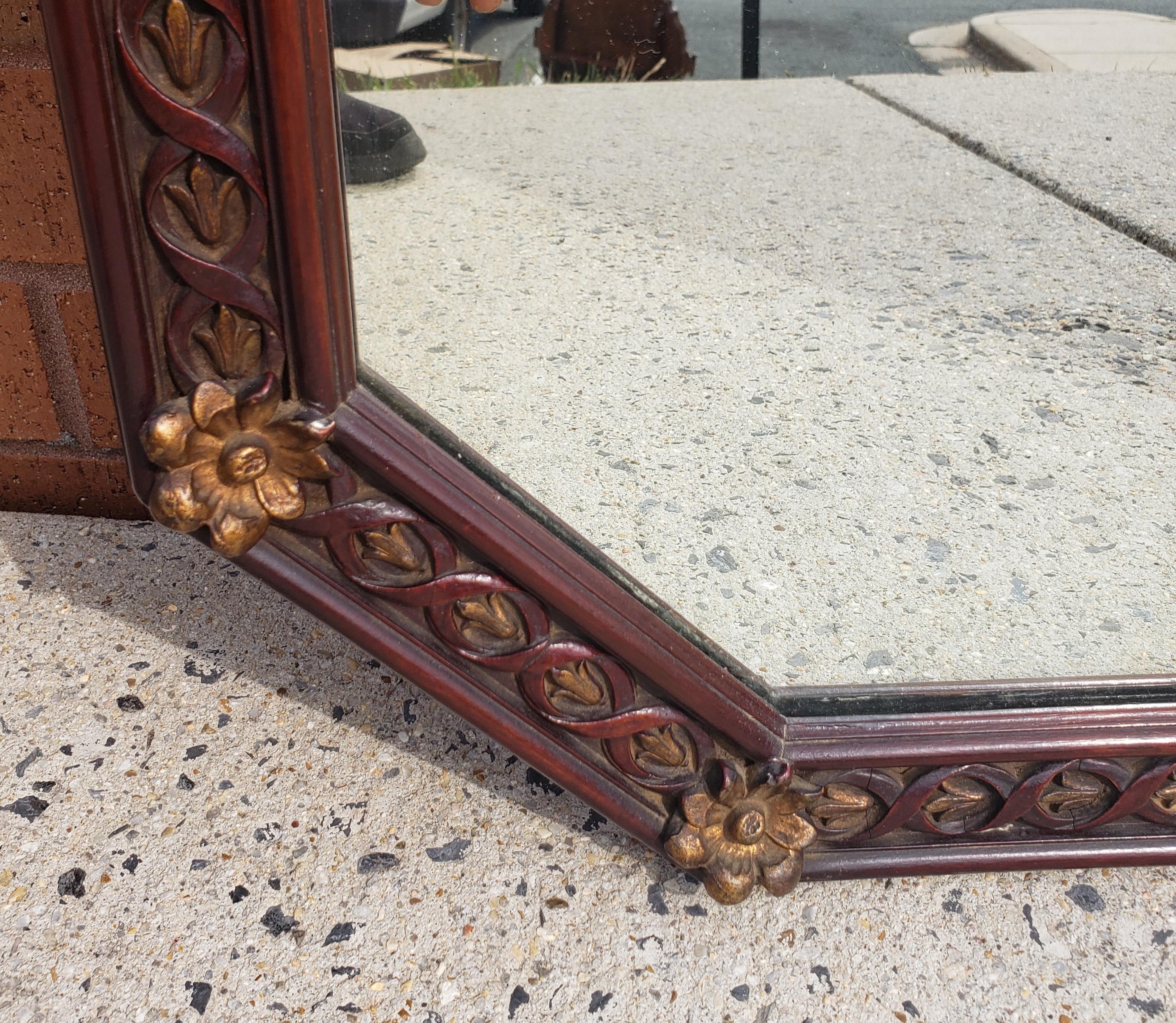 antique stained mirror