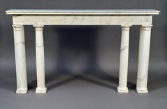 Louis XVI Period Carrara Marble Console, France, circa 1780