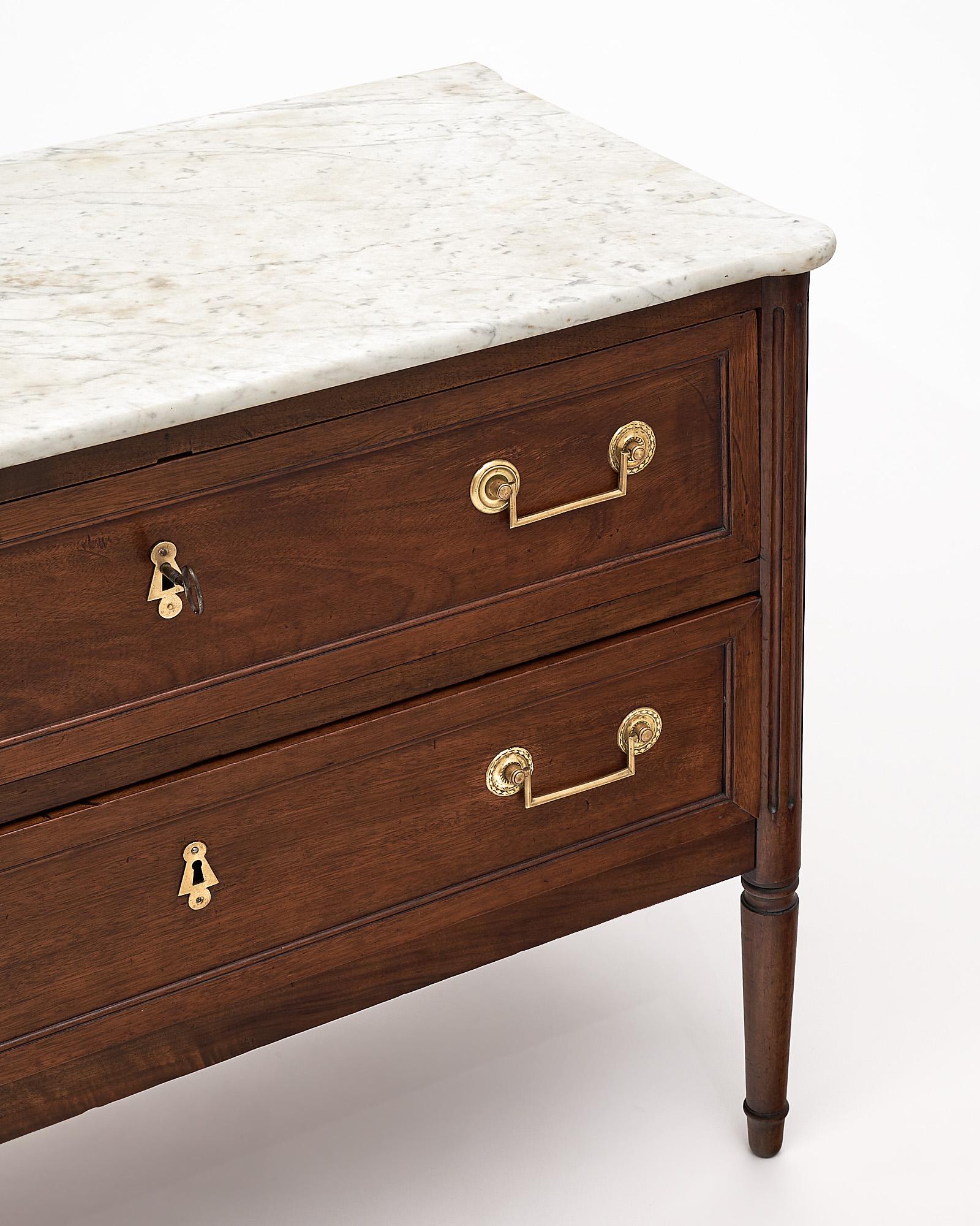 Louis XVI Period Chest of Drawers In Good Condition In Austin, TX