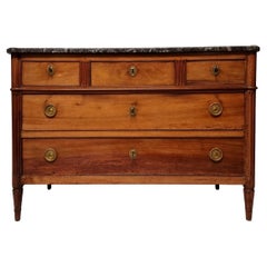 Louis XVI Period Commode, Molded Walnut, 18th