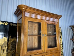 Louis XVI period light walnut sideboard, restored 18th century