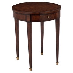 Louis XVI Period Parquetry Bouillotte Table