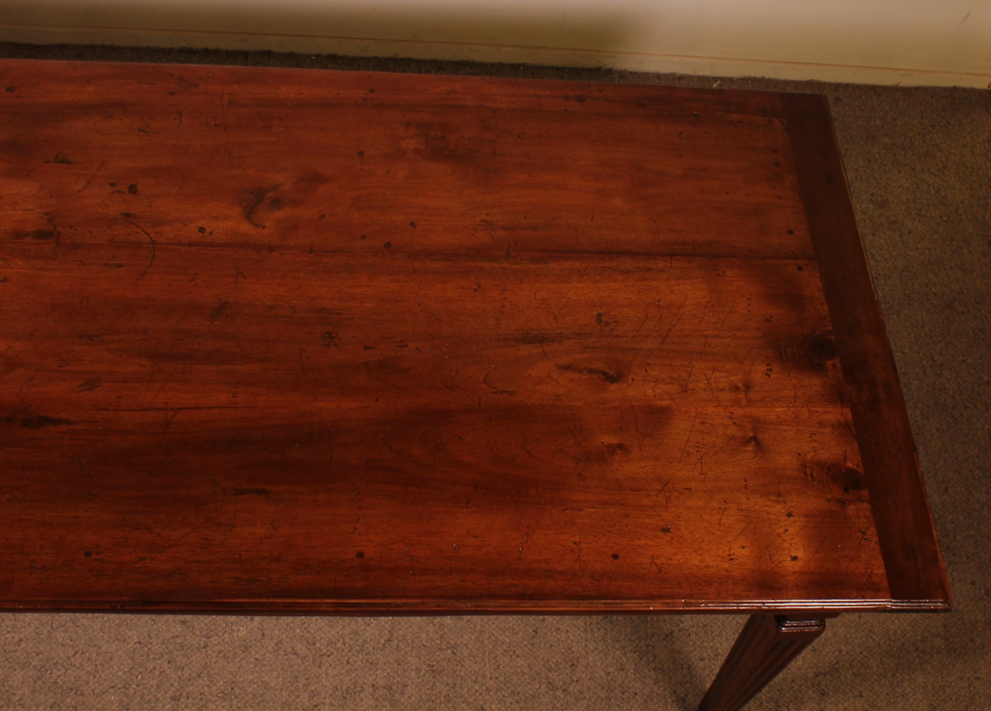 Table de salle à manger d'époque Louis XVI - 18ème siècle en vente 6