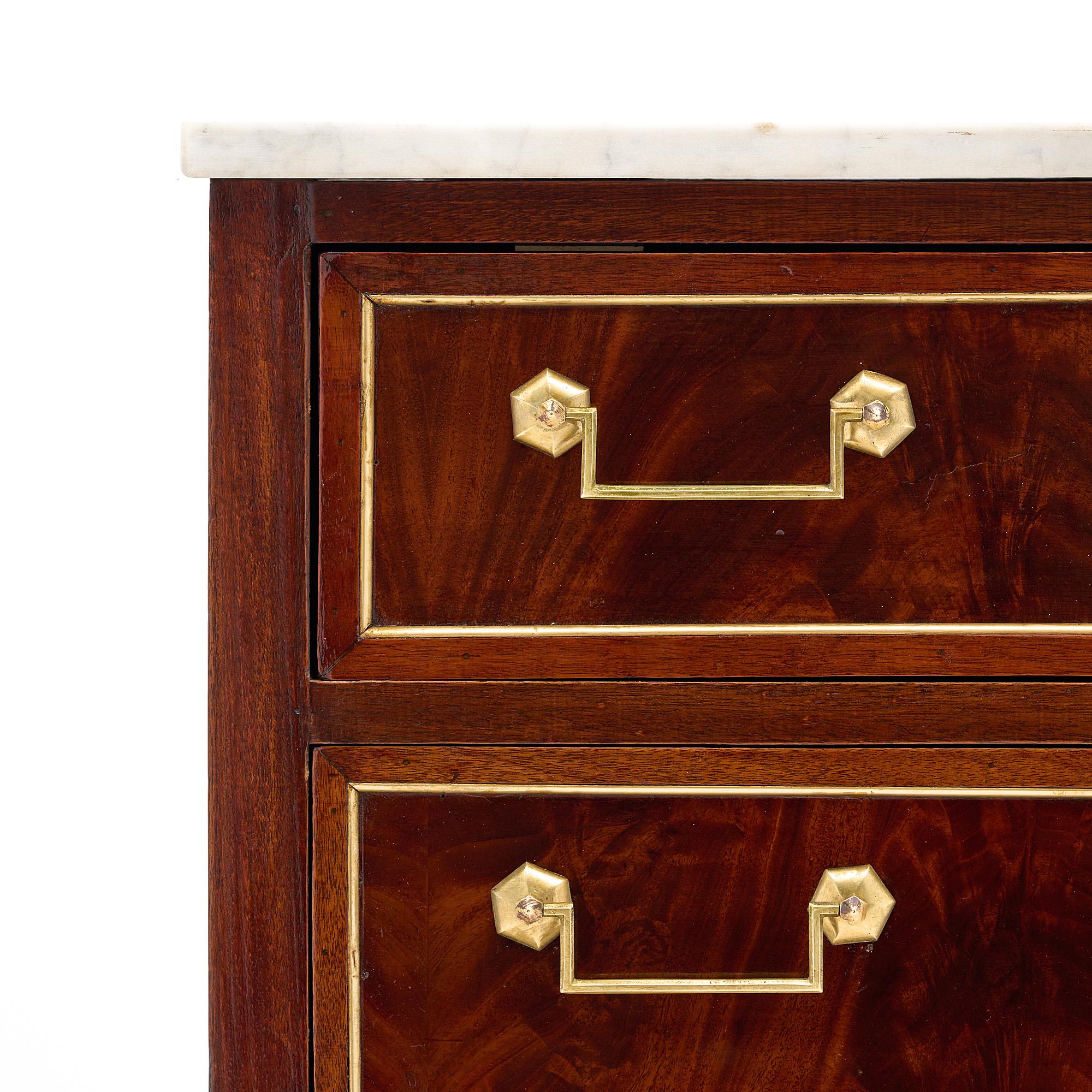 Late 19th Century Louis XVI Petite Chest of Drawers