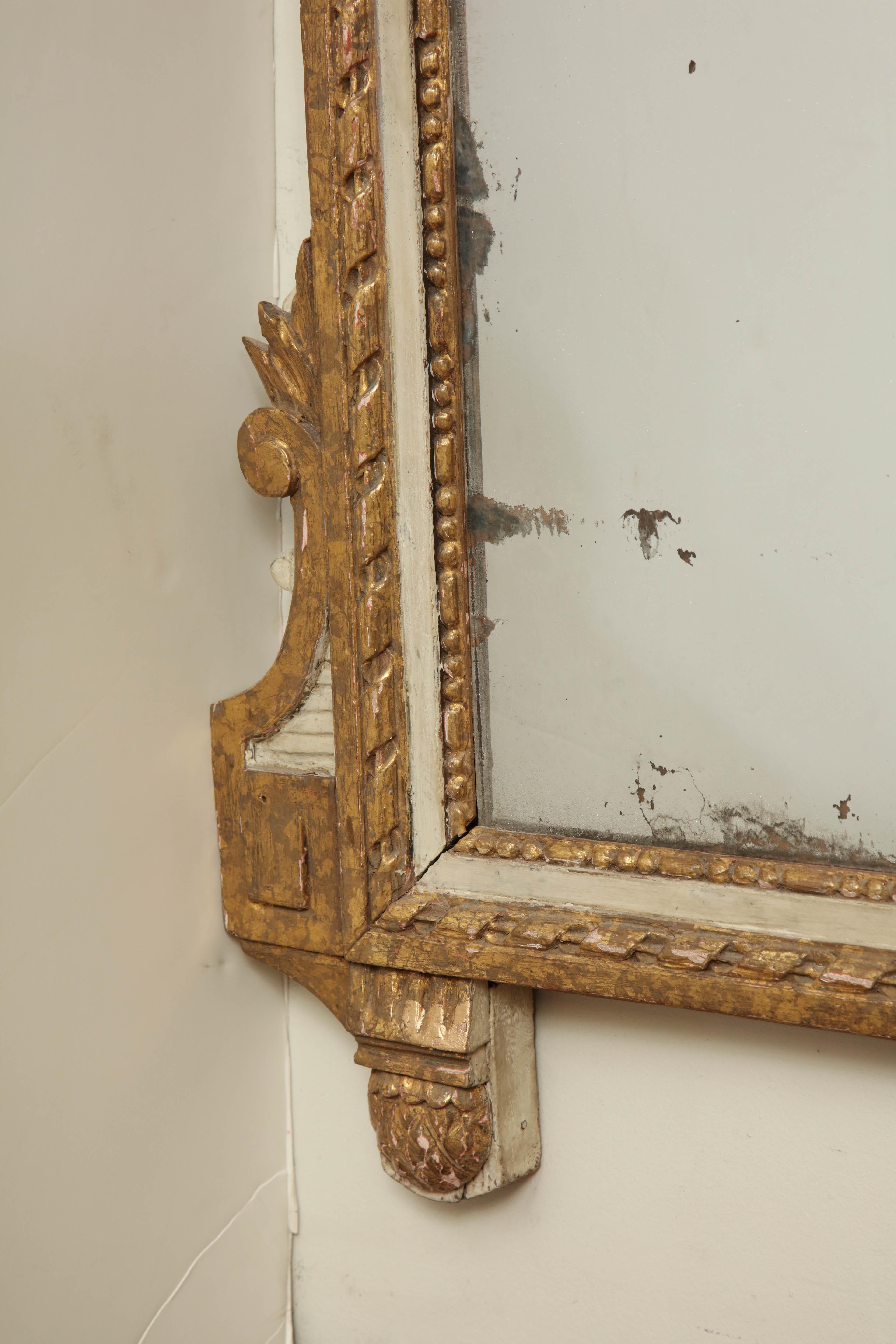 Louis XVI Pier Mirror In Excellent Condition In Westwood, NJ
