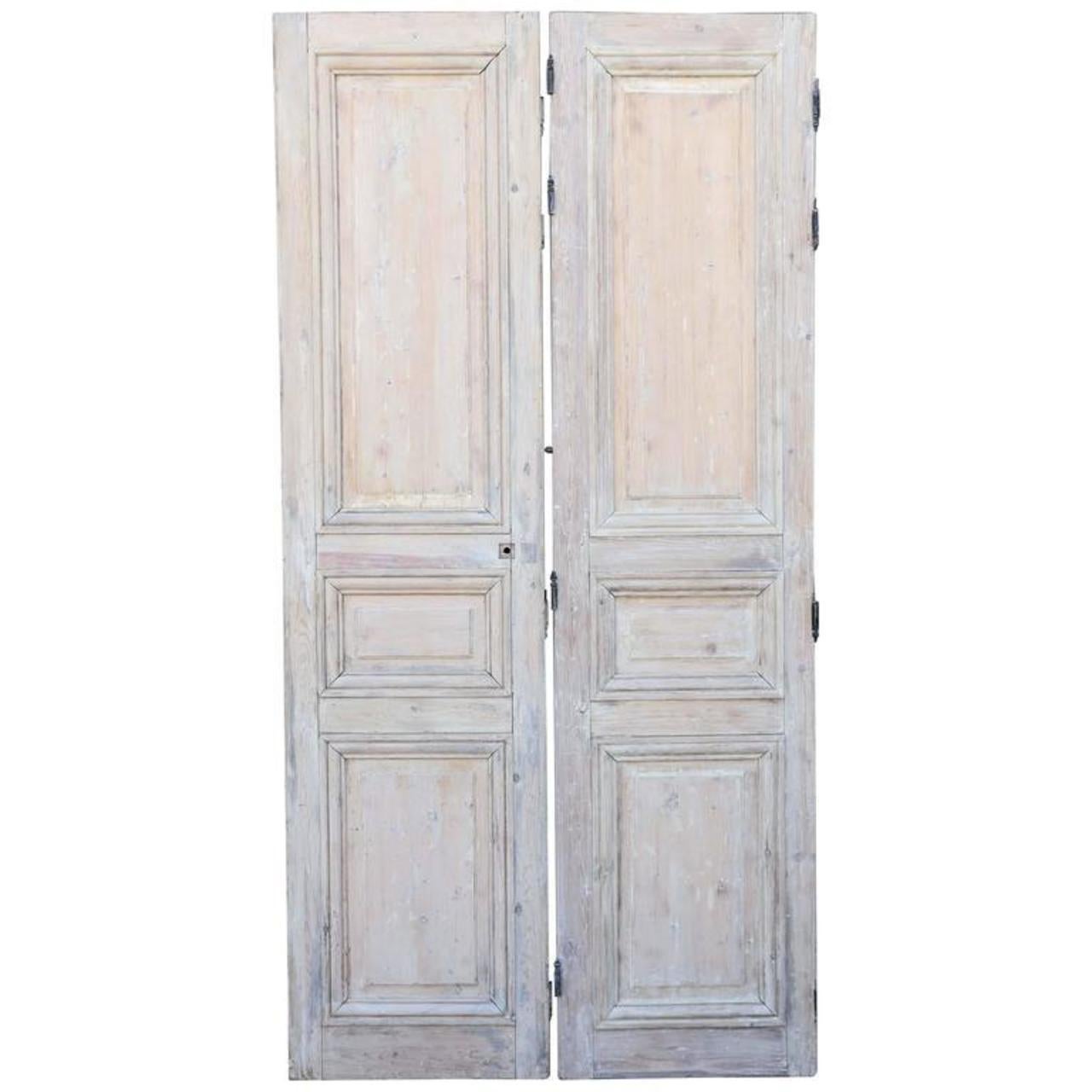 Louis XVI Pine Doors For Sale 5
