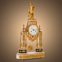 Louis XVI Portico Clock