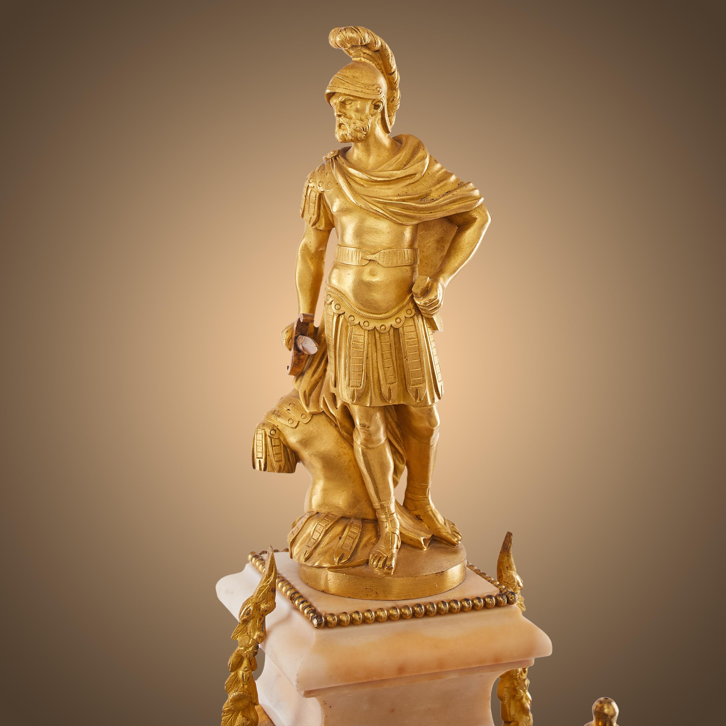 18th Century and Earlier Louis XVI Portico Clock