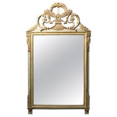 Louis XVI Provincial Style Giltwood Mirror Louis XVI Provincial Style Giltwood Mirror