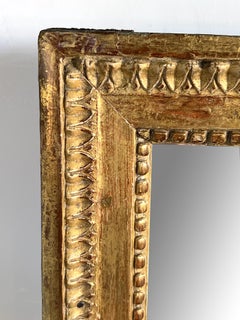 Louis XVI Rectangular Giltwood Wall Mirror