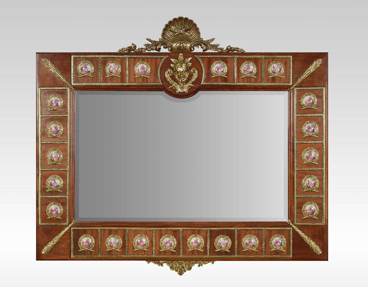 British Louis XVI Revival Console Table and Mirror by H & L Epstein