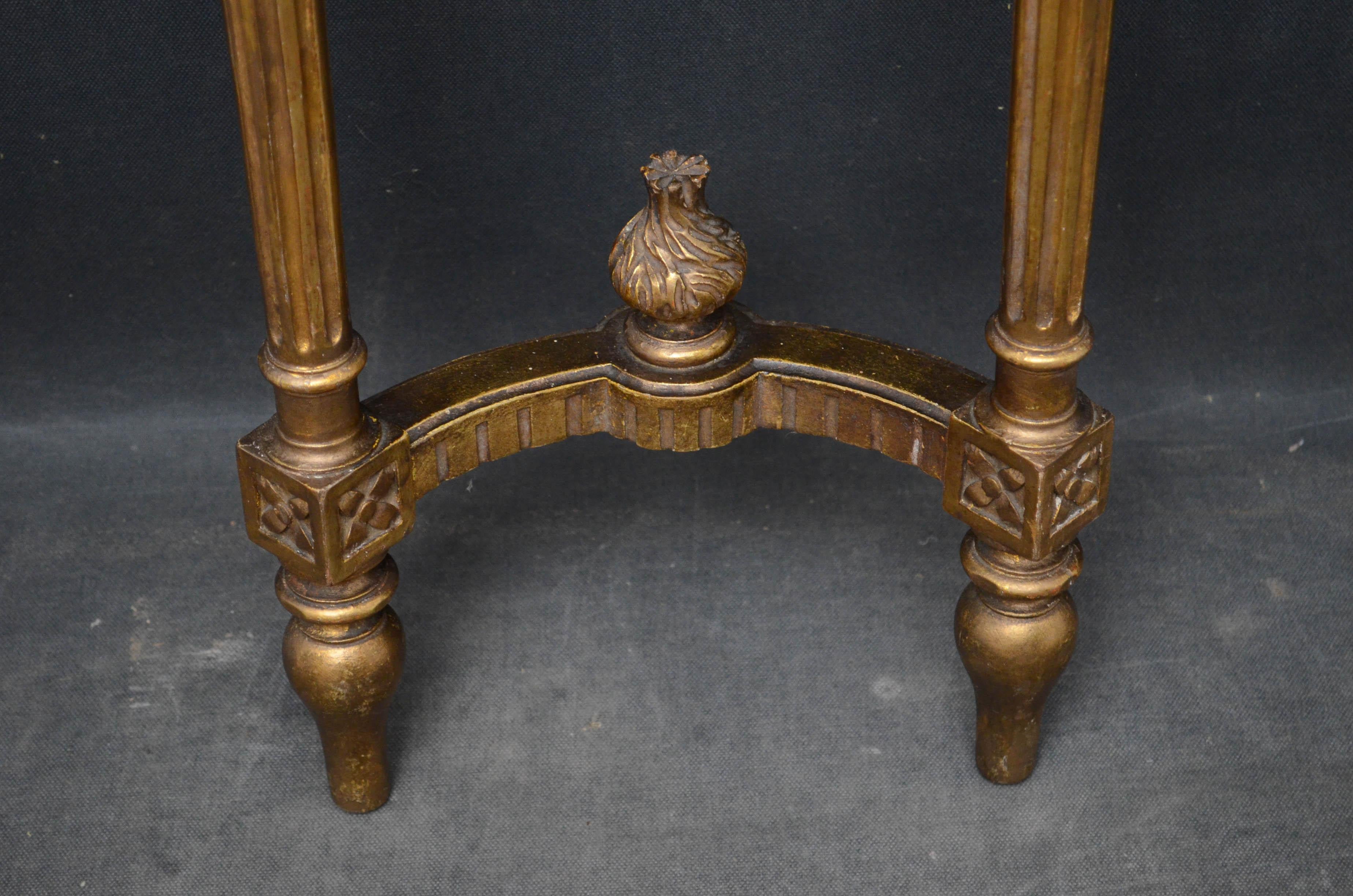 Early 20th Century Louis XVI Revival Giltwood Console Table
