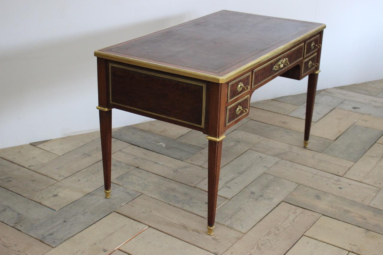 Louis XVI Revival Mahogany Desk by G.Durand 3