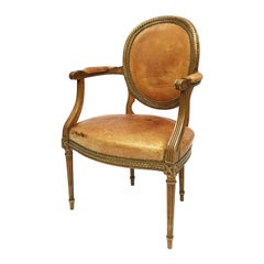 Vintage Louis XVI Revival Style Chair by Simon Loscertales Bona, Spain