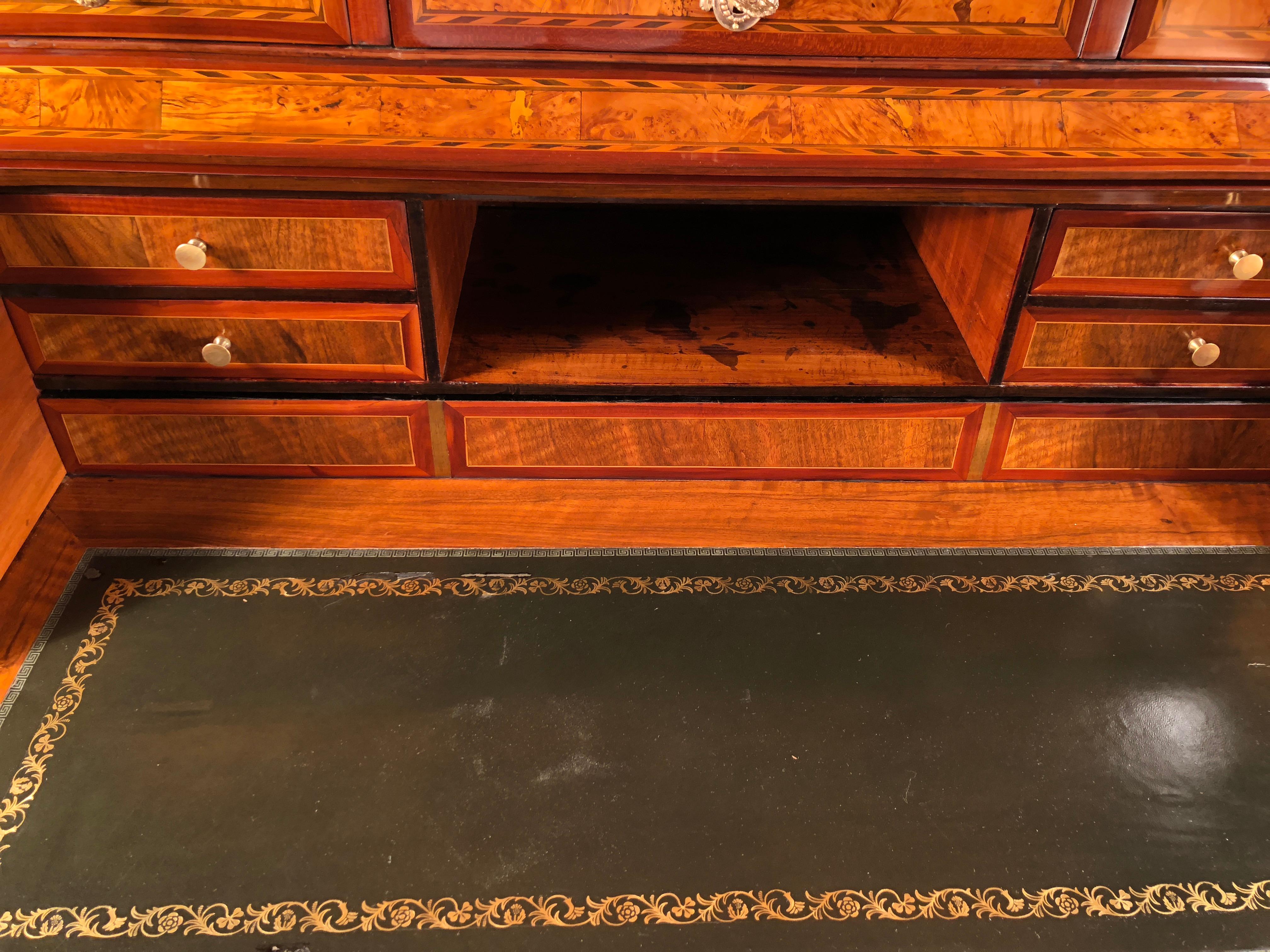 French Louis XVI Rolltop Secretaire, Paris, 1780