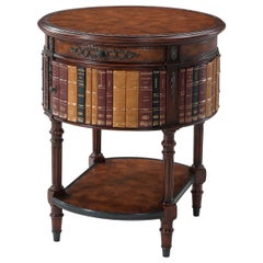 Louis XVI Round Lamp Table