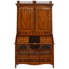 Antique Louis XVI Secretary, Northern Italy, 1790s