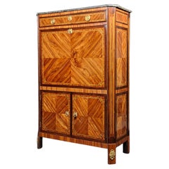 Antique Louis XVI Secretary Stamped Ohneberg (Paris)