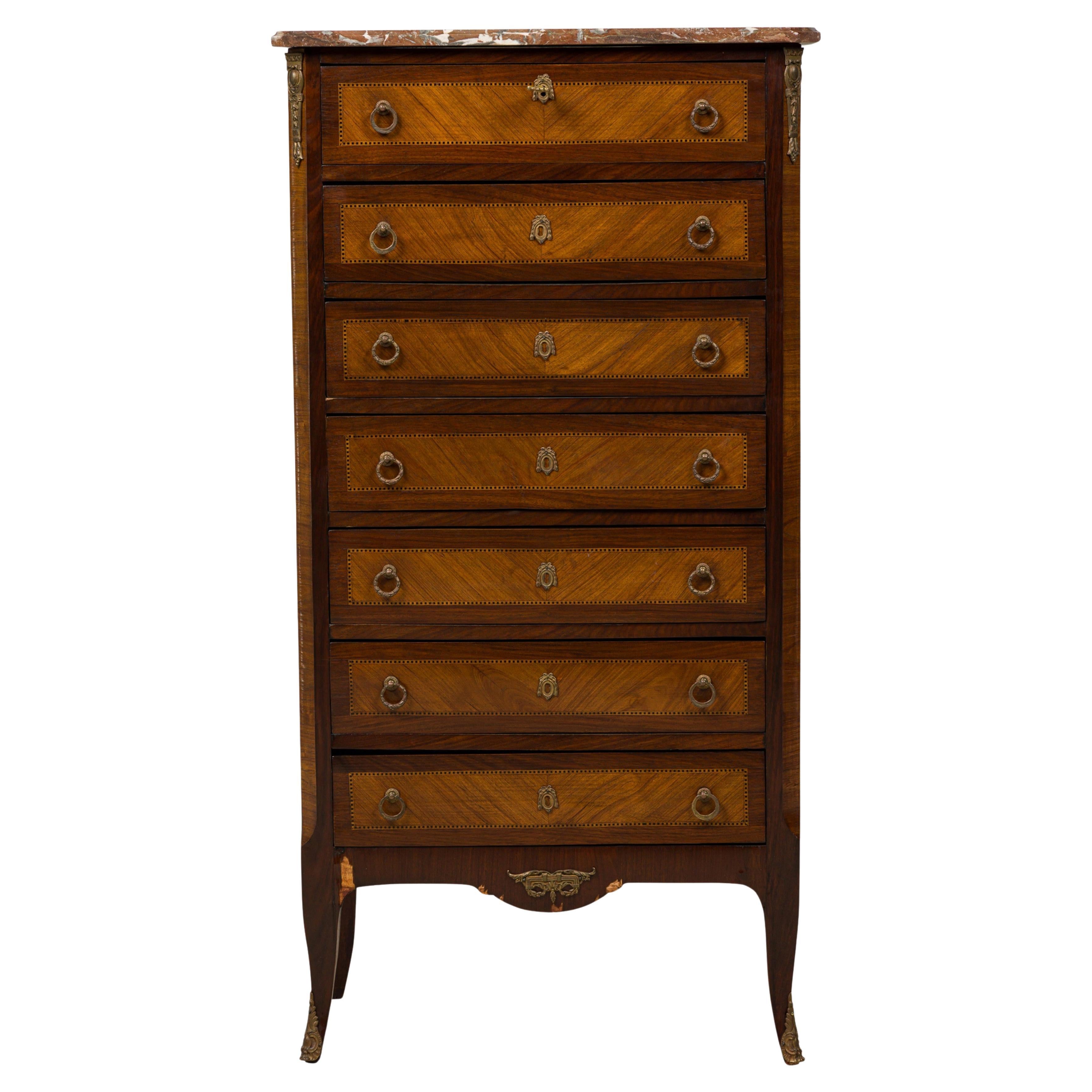 Louis XVI semainier For Sale